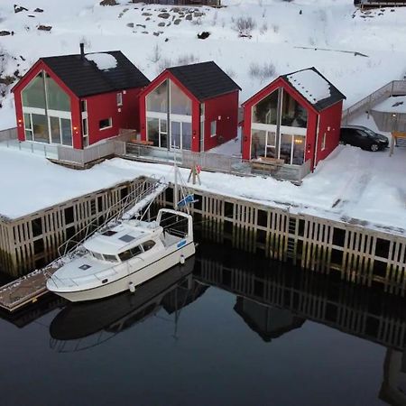 Spektakulaer Rorbu I Autentiske Omgivelser Ballstad Buitenkant foto