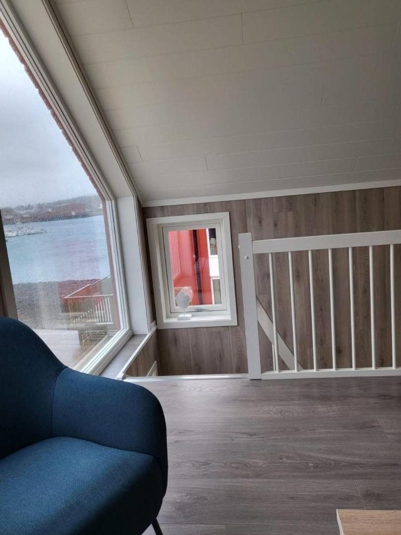 Spektakulaer Rorbu I Autentiske Omgivelser Ballstad Buitenkant foto